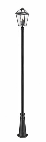 Talbot 3 Light Outdoor Post Mount Lantern 10 x 114.25 Inches by Z-Lite - 579PHBR-519P