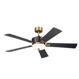 Tachbrook Park Drive 5 Blade Ceiling Fan with Light Kit 56 Inch Wide by BSH - 147-BEL-300395