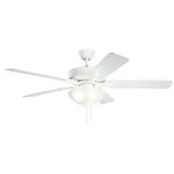 Boston Loan Ceiling Fan with Light Kit 52 inches wide by BSH - 147-BEL-3329905