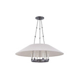 Archive 6 Light Chandelier 12.75 Inch Tall and 38 Inch Wide by Troy - F1638