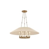 Archive 6 Light Chandelier 12.75 Inch Tall and 38 Inch Wide by Troy - F1638
