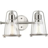 Conway 2 Light Vanity Light by Progress - P300296
