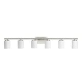 Replay 6 Light Vanity Light by Progress - P300385
