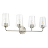 Celino 4 Light Bath Vanity 11 Inch Tall and 6.5 Inch Wide by Progress - P30054-4L