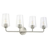Celino 4 Light Bath Vanity 11 Inch Tall and 6.5 Inch Wide by Progress - P30054-4L