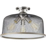 Tilley 3 Light 16 Inch Wide Semi Flush Mount by Progress - P350091