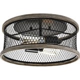 Austelle 2 Light 14 Inch Wide Semi Flush Mount by Progress - P350154