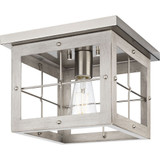 Hedgerow 1 Light 10.38 Inch Wide Flush Mount by Progress - P350197