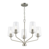 Celino 5 Light Chandelier 18.87 Inch Tall and 26 Inch Wide by Progress - P400442