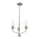 Celino 3 Light Chandelier 17.87 Inch Tall and 18 Inch Wide by Progress - P400440