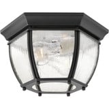 Roman Coach 2 Light 11 Inch Wide Outdoor Flush Mount by Progress - P6019