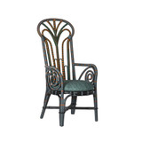 Benin Throne Armchair 47.25 Inch Tall and 23.75 Inch Wide by Currey Company - 7000-1052