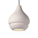 Radiance 1 Light Arabesque Pendant by Justice Design - CER-6400