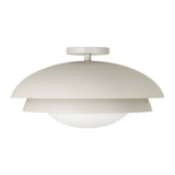 Jensen 1 Light Semi Flush Mount 9.25 Inch Tall X 17.75 Inch Wide by Capital - 259211