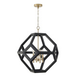 Geo 4 Light Pendant 28.5 Inch Tall and 24 Inch Wide by Capital - 358441
