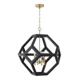 Geo 4 Light Pendant 28.5 Inch Tall and 24 Inch Wide by Capital - 358441