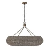 Morada 8 Light Chandelier 22 Inch Tall and 35 Inch Wide by Capital - 459781
