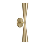 Levi 2 Light Wall Sconce 19.25 Inch Tall and 5 Inch Wide by Capital - 659621