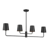 4 Light Small Linear Chandelier by BSH - 2583-BEL-1345026