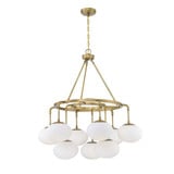 9 Light Large Chandelier by BSH - 2583-BEL-1107420