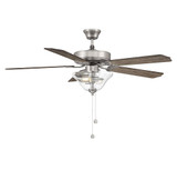 5 Blade Ceiling Fan with Light Kit 52 Inches Blade Span by BSH - 2583-BEL-1279486