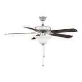 5 Blade Transitional Ceiling Fan with Light Kit 52 inches wide by BSH - 2583-BEL-1277945