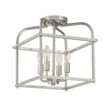 4 Light 12 Inch Wide Semi Flush Mount by BSH - 2583-BEL-1107386