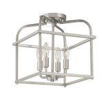 4 Light 12 Inch Wide Semi Flush Mount by BSH - 2583-BEL-1107386