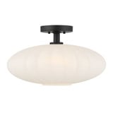 1 Light 18 Inch Wide Semi Flush Mount by BSH - 2583-BEL-1345043
