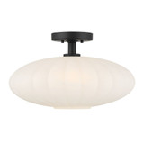 1 Light 18 Inch Wide Semi Flush Mount by BSH - 2583-BEL-1345043