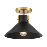 1 Light 11.5 Inch Wide Semi Flush Mount by BSH - 2583-BEL-1345046
