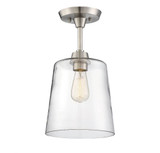 1 Light 10 Inch Wide Modern Semi Flush Mount by BSH - 2583-BEL-1107245