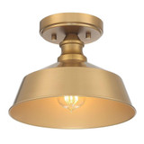1 Light 10 Inch Wide Vintage Semi Flush Mount by BSH - 2583-BEL-1160904