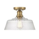 1 Light 13 Inch Wide Semi Flush Mount by BSH - 2583-BEL-1157407