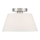 1 Light 12 Inch Wide Semi Flush Mount by BSH - 2583-BEL-1345045