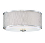 3 Light 14.75 Inch Wide Flush Mount by BSH - 2583-BEL-1107250