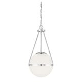 1 Light Medium Pendant 25.25 Inch Tall by BSH - 2583-BEL-1279497