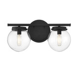 2 Light Mid Century Modern Vanity Light 16 Inch Wide by BSH - 2583-BEL-1107389