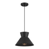 1 Light Medium Pendant 7.75 Inch Tall by BSH - 2583-BEL-1345054