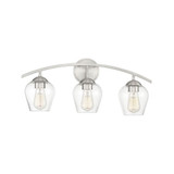 3 Light Metal Mid Century Modern Vanity Light 24 Inch Wide by BSH - 2583-BEL-1107359