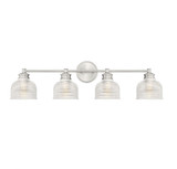 4 Light Mid Century Modern Vanity Light 32 Inch Wide by BSH - 2583-BEL-1107366