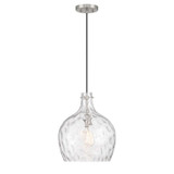 1 Light Medium Pendant 12.75 Inch Length by BSH - 2583-BEL-1345058