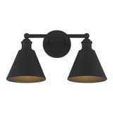 2 Light Vanity Light 17 Inch Wide by BSH - 2583-BEL-1107216