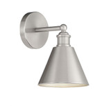 1 Light Mid Century Modern Wall Sconce 10 Inch Tall by BSH - 2583-BEL-1107214