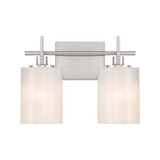 2 Light Vanity Light 9.75 Inch Tall by BSH - 2583-BEL-1345062