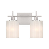 2 Light Vanity Light 9.75 Inch Tall by BSH - 2583-BEL-1345062