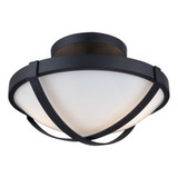 Clarke Buildings 2 Light 12.5 Inch Wide Flush Mount by BSH - 135-BEL-1287761