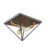 Pemberton Valley 3 Light 14 Inch Wide Flush Mount by BSH - 135-BEL-725191