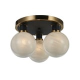 Bute Barton 3 Light 14.5 Inch Wide Semi Flush Mount by BSH - 135-BEL-1337376
