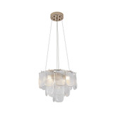 Dixon Parade 5 Light Pendant 12.75 Inch Tall and 15.75 Inch Wide by BSH - 135-BEL-1367107